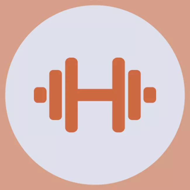 dumbbell logo