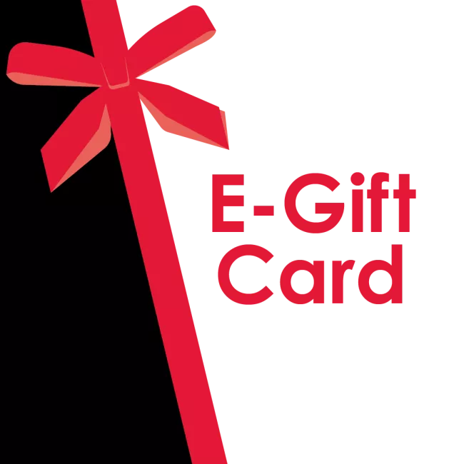 Markham E-Gift Card with bow tied red ribbon