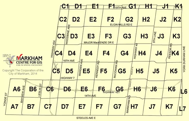 City of Markham Street Guide