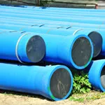 PVC pipes