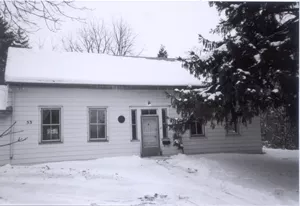 Markham's first post office in Vinegar Hill