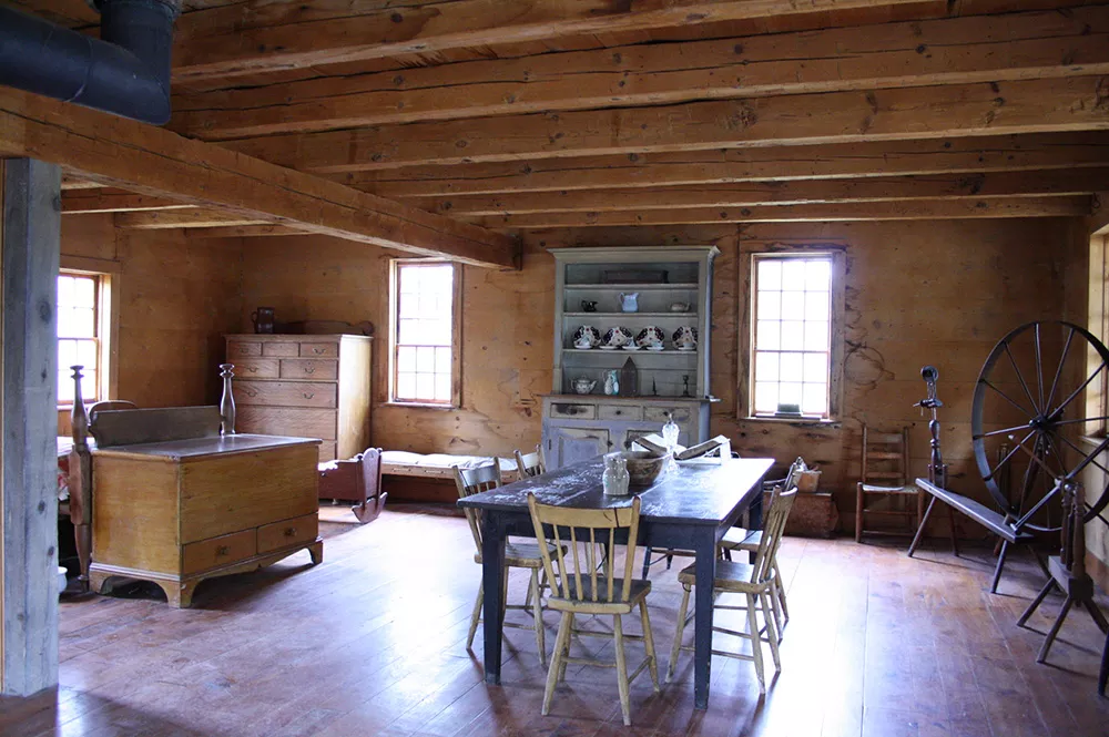 interior of the hoover house